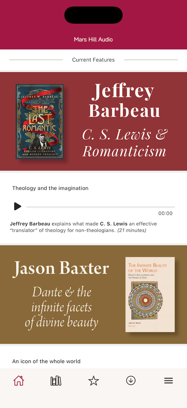 Mars Hill Audio Screenshot