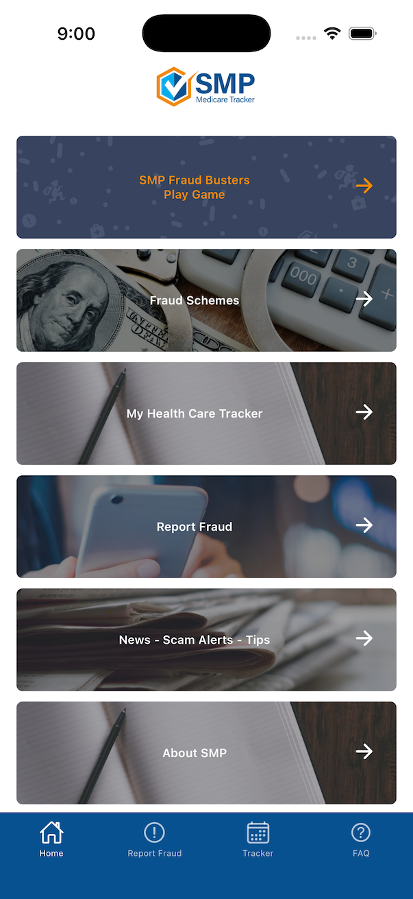 SMP Tracker Screenshot