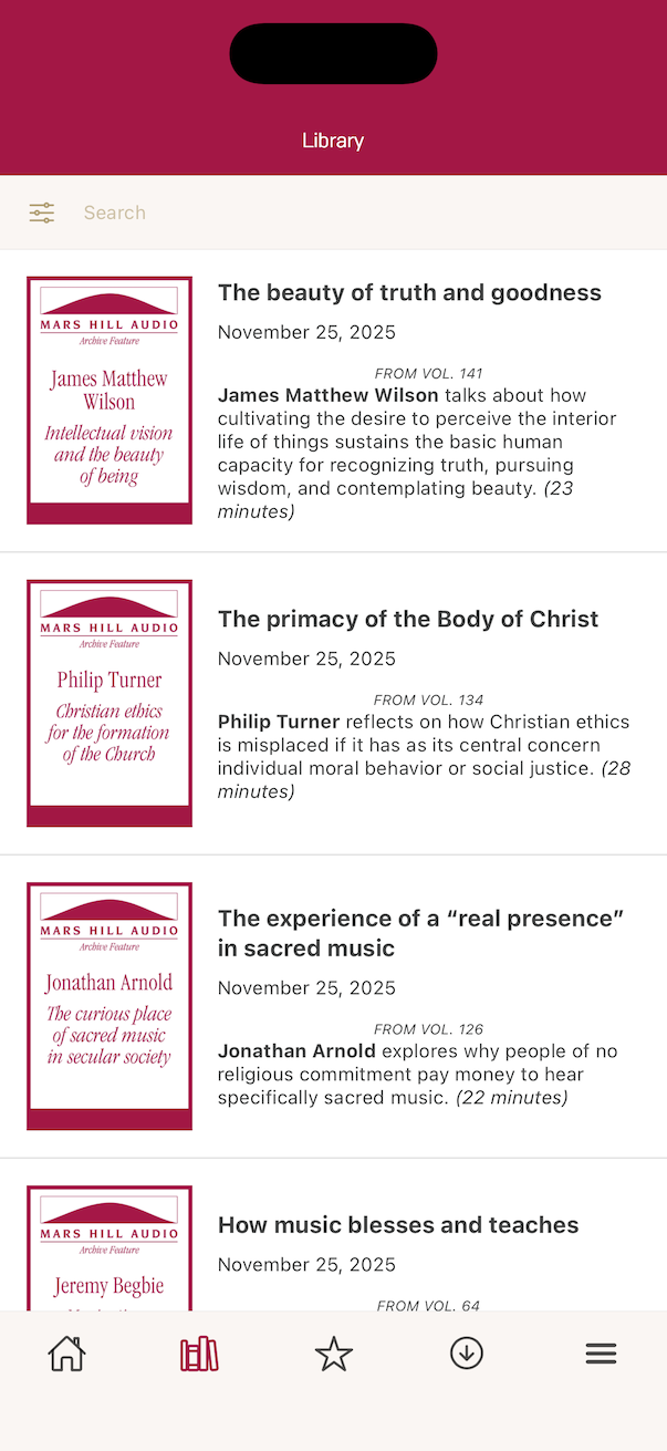 Mars Hill Audio Screenshot 2