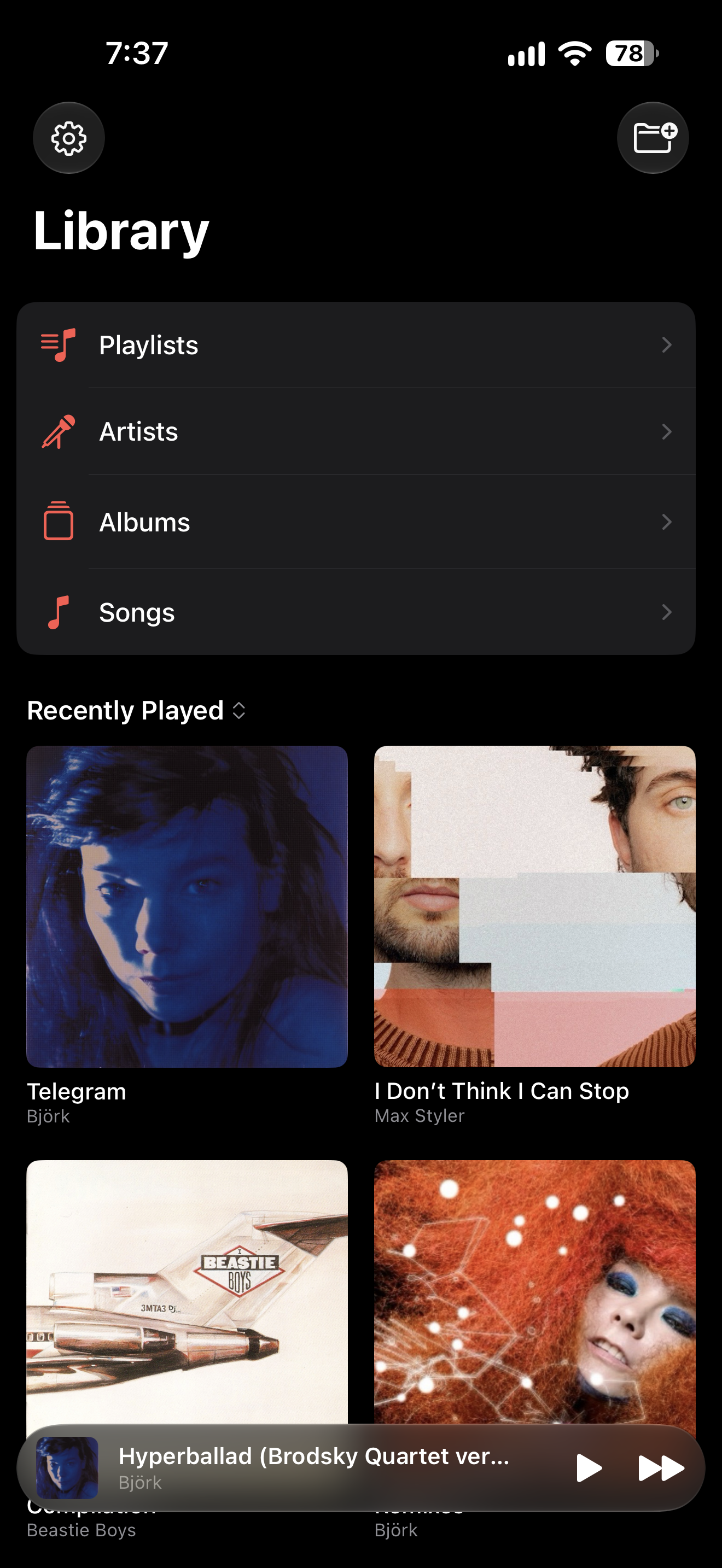 Tonora Screenshot