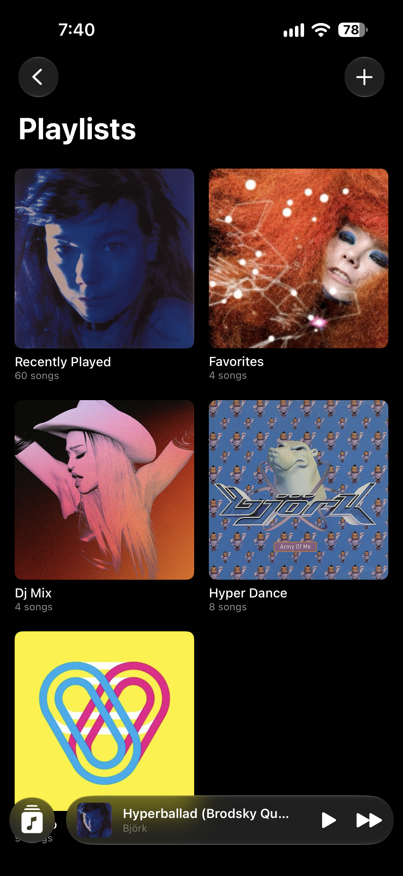 Playlist list